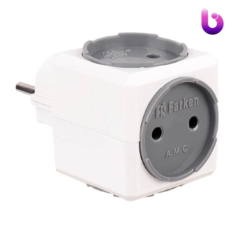 سه راهی تپل با مغزی برنجی فارکن