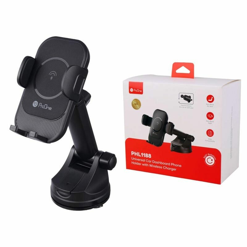 هولدر و شارژر وایرلس 15 وات پرووان PHL1188