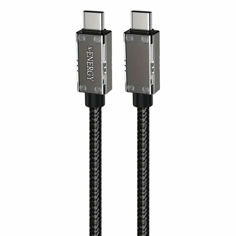 کابل تبدیل فست شارژ X-Energy X-370C Type-C To Type-C PD 240W 1m
