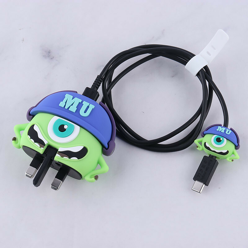 ست محافظ کابل و کلگی شارژر سامسونگ طرح مایک