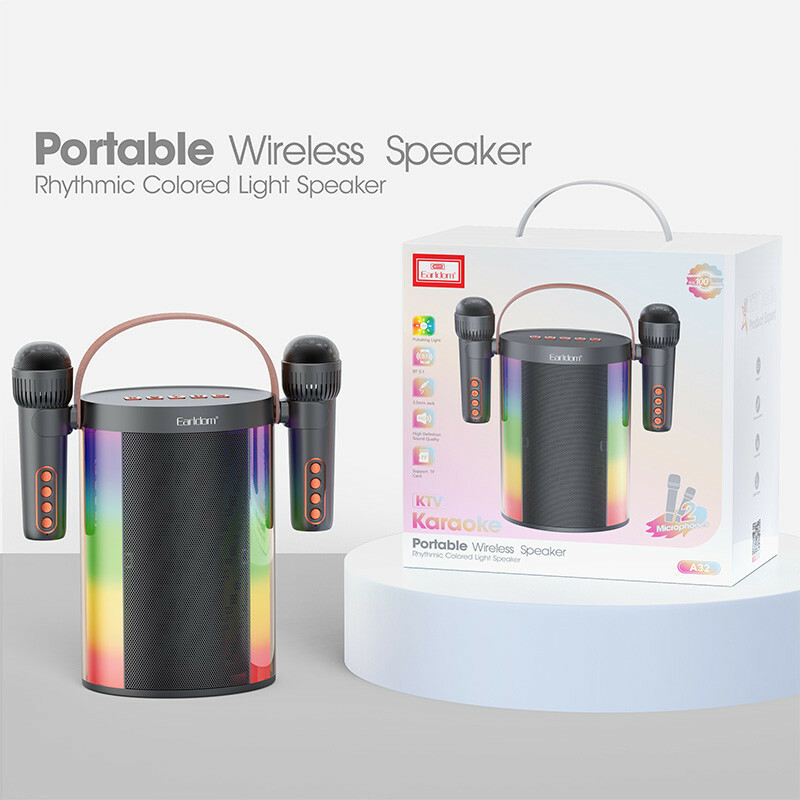 اسپیکر بلوتوثی ارلدام ET-A32 + میکروفون