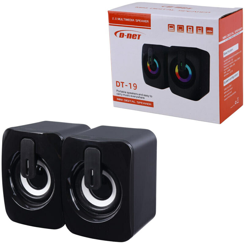 اسپیکر دسکتاپ دی نت DT-19