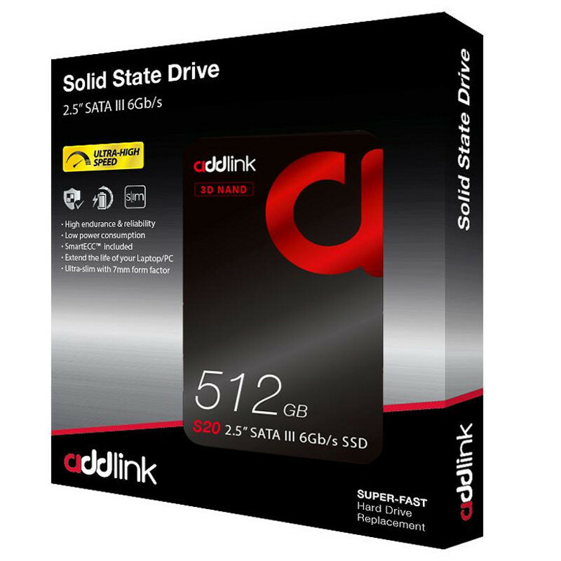 حافظه SSD ادلینک Addlink S20 512GB