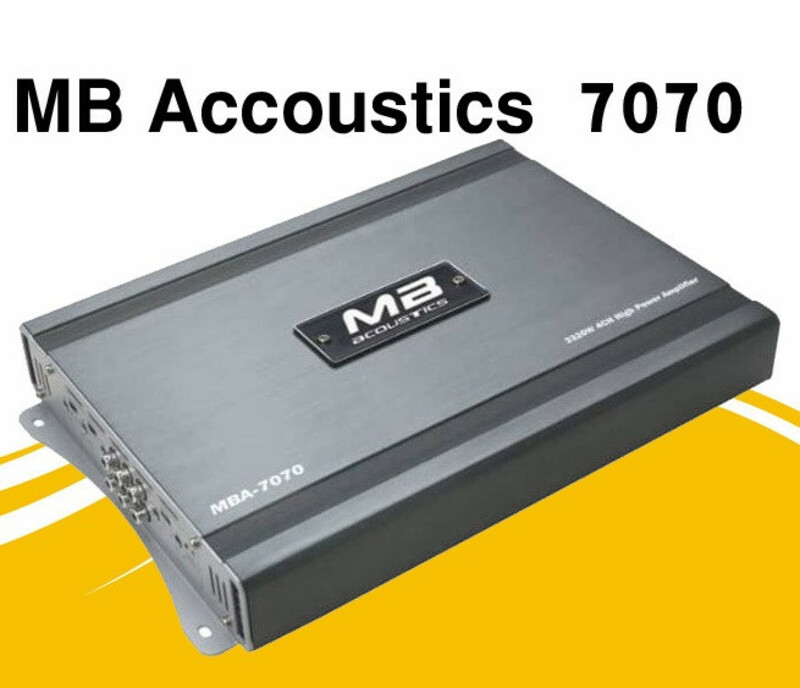MBA-7070 آمپلی فایر ام بی آکوستیک