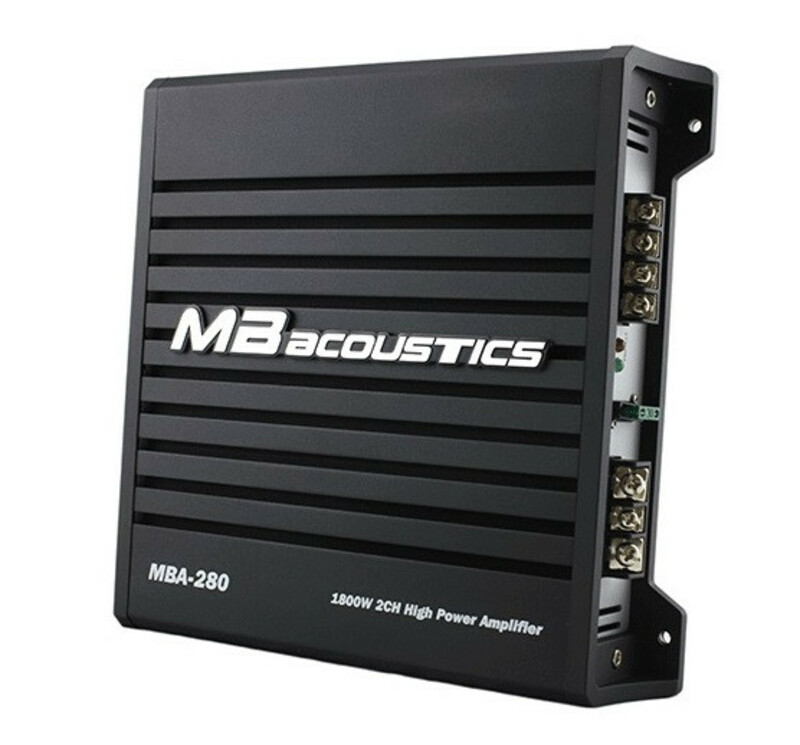 MBA 280 آمپلی فایر دو کانال ام بی آکوستیک