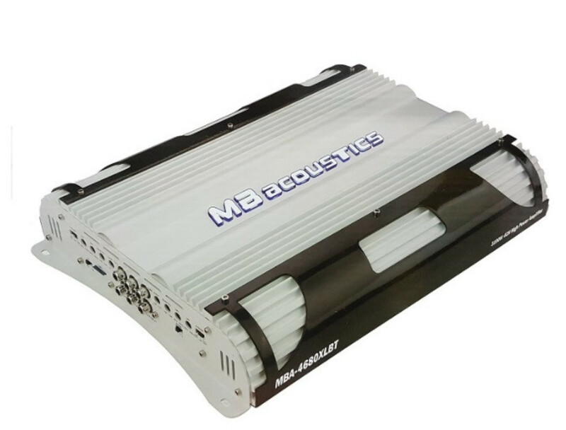 MBA 4680XLBT آمپلی فایر بلوتوثی چهار کانال ام بی اکوستیک