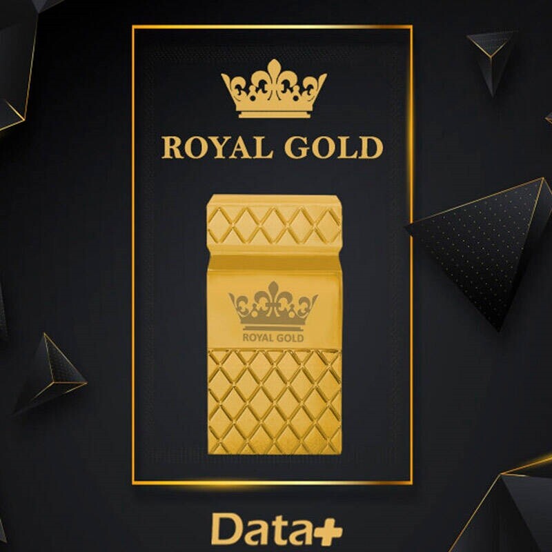 فلش 32 گیگ دیتا پلاس Data+ Royal Gold USB3.2