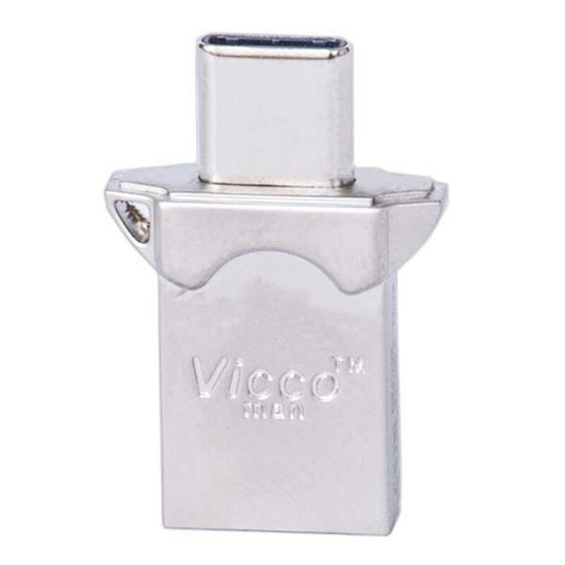 فلش 32 گیگ ویکومن Vicco VC400 OTG Type-C USB3.1