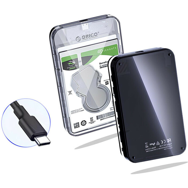 باکس هارد 2.5 اینچی HDD/SSD اوریکو DZ25C3-CR