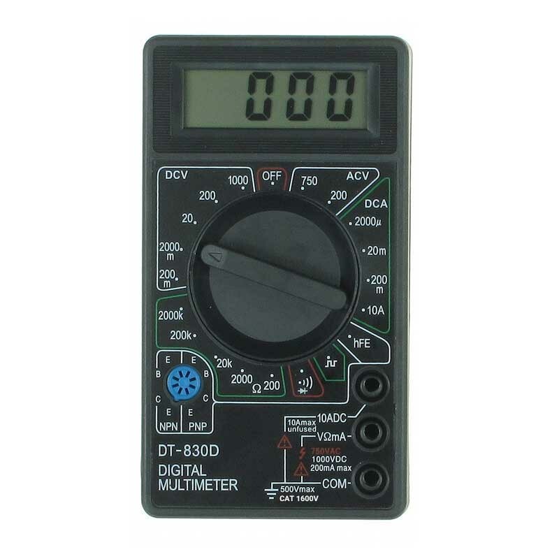 مولتی متر دیجیتال DT830D