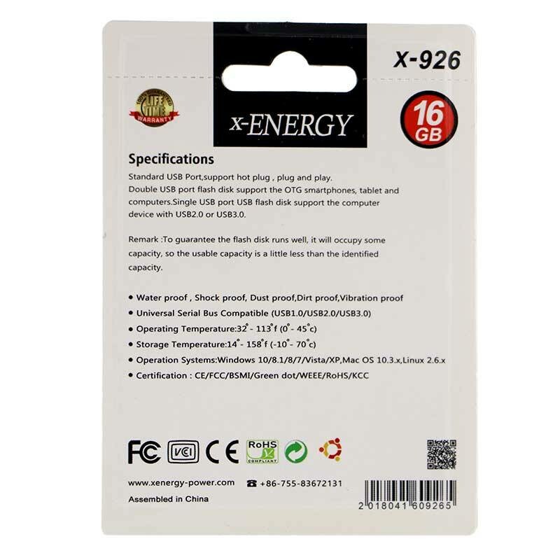 فلش 16 گیگ ایکس-انرژی X-Energy X-926
