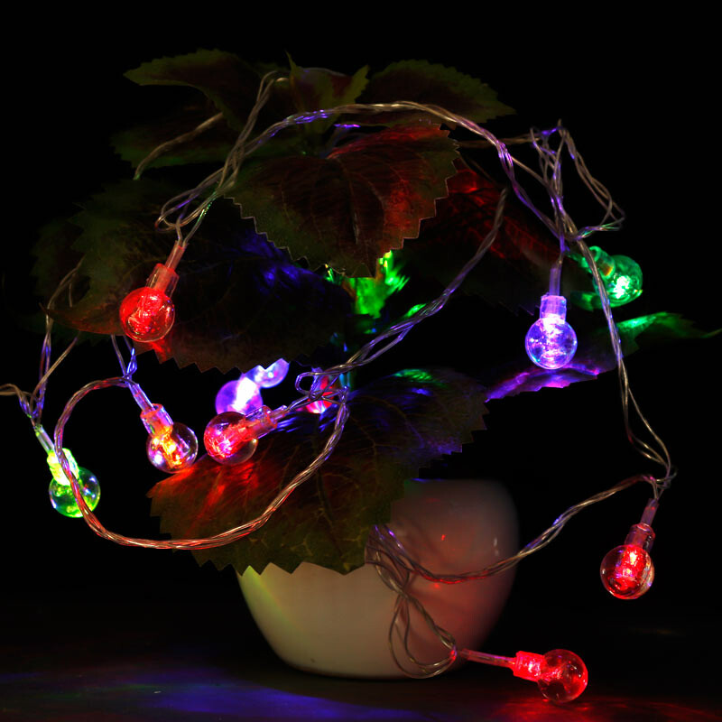 ریسه طرح لامپ کوچک رنگی طول 3.5 متر