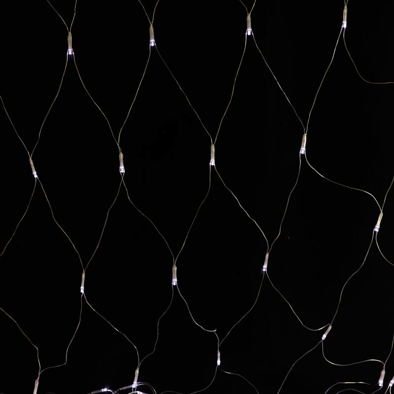 ریسه طرح توری سوزنی مهتابی 4*2 متر