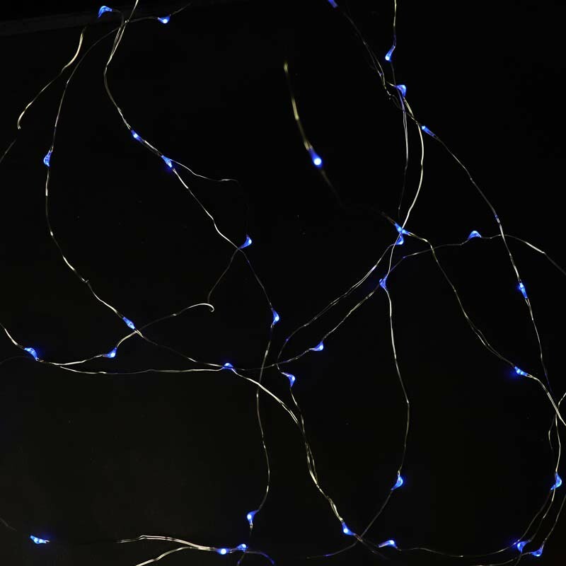 ریسه مفتولی باتری خور رنگی طول 5 متر