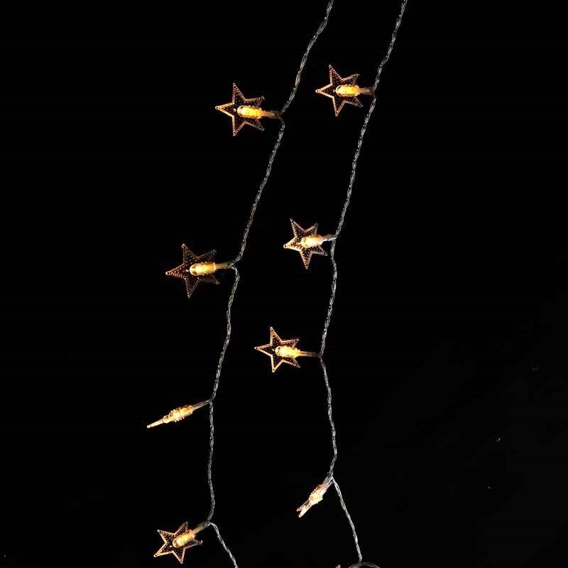 ریسه باتری خور طرح ستاره آفتابی طول 2.5 متر