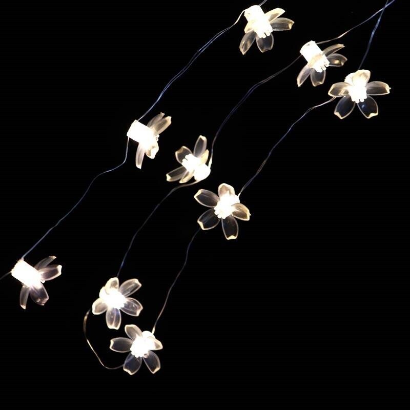 ریسه مفتولی طرح گل شکوفه آفتابی طول 2 متر