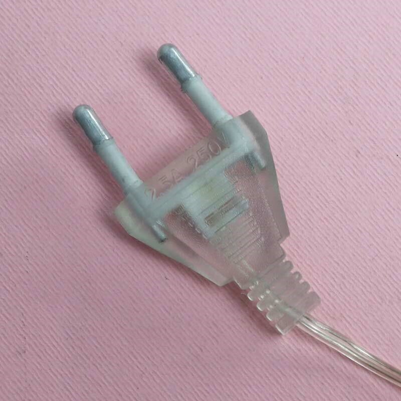 ریسه طرح ستاره شفاف رنگی طول 5 متر