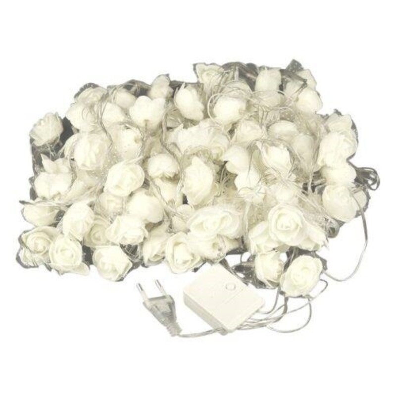 ریسه 100 لامپ فوم طرح گل طول 9 متر