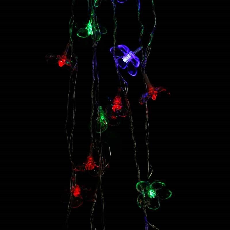 ریسه طرح گل PVC رنگی طول 4 متر