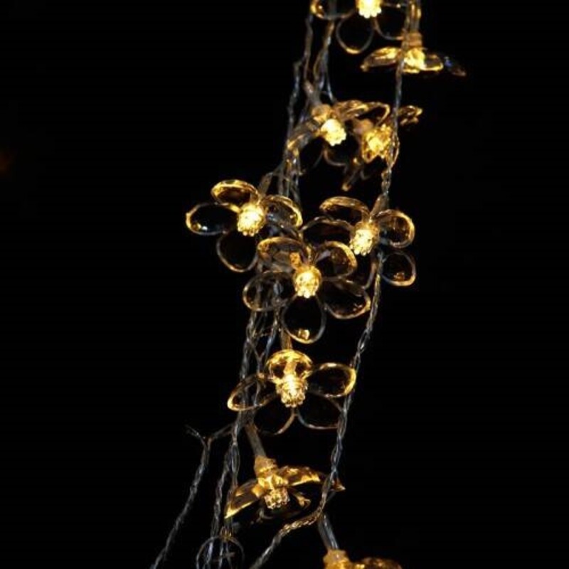 ریسه طرح گل PVC بزرگ آفتابی طول 5.5 متر