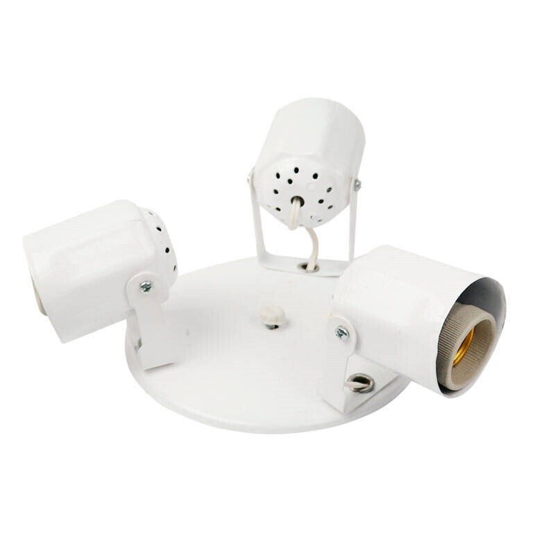 پایه چراغ سقفی سه شعله E27