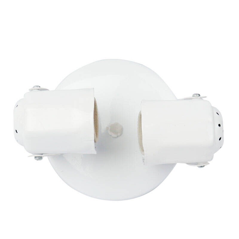 پایه چراغ سقفی دو شعله E27