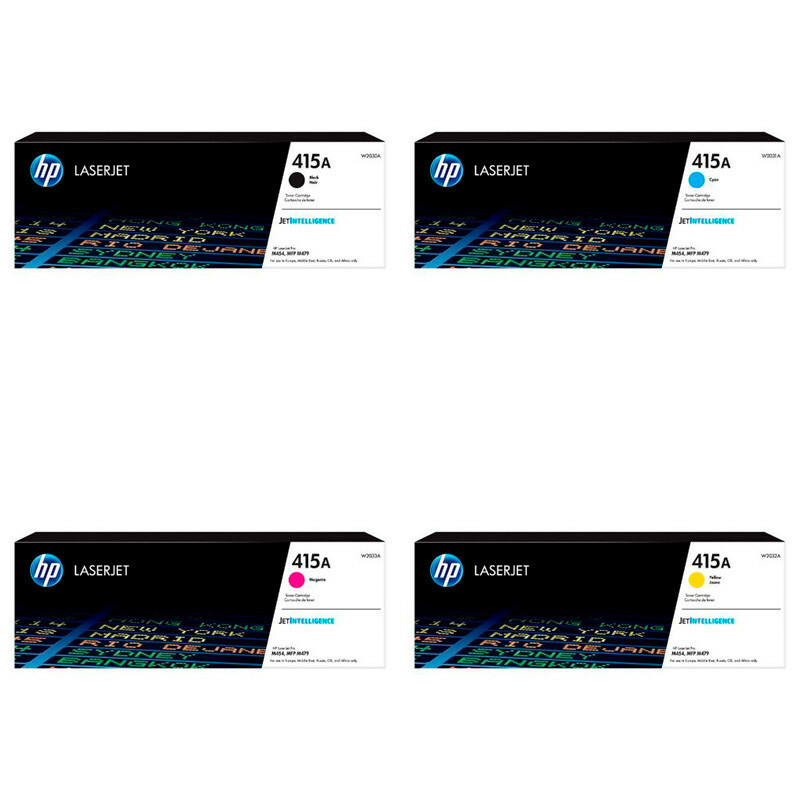 کارتریج لیزری رنگی HP LaserJet 415A بسته 4 عددی