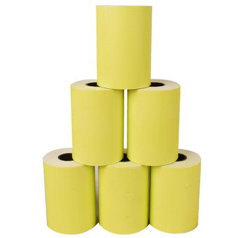 کاغذ رول حرارتی فیش پرینتر چاپ مشکی هانسول 8 سانتی متری