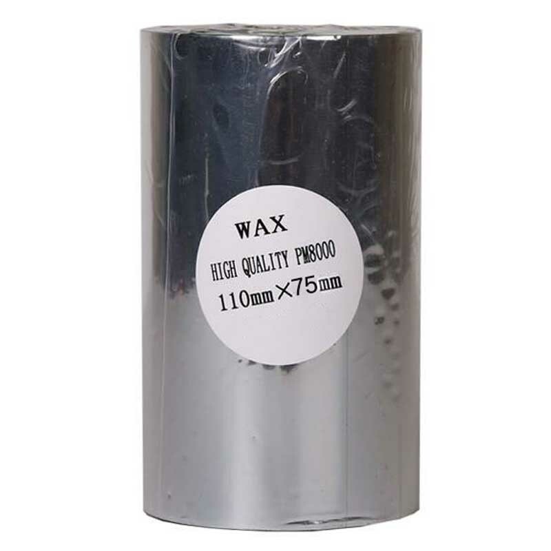 ریبون پرینتر لیبل زن Wax 110mm x 75m