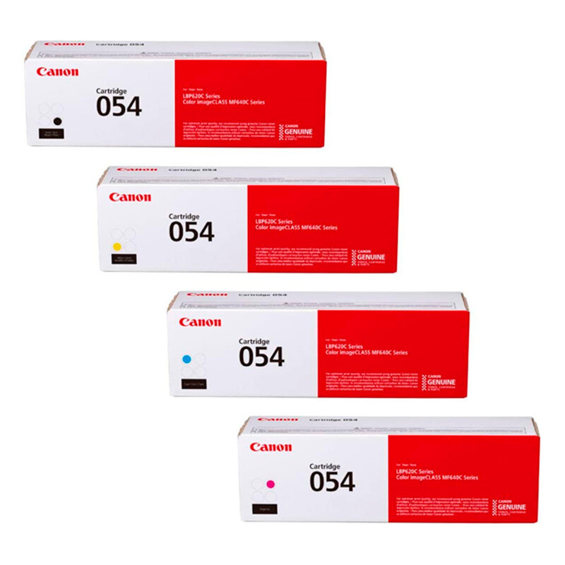 کارتریج لیزری رنگی Canon 054 بسته 4 عددی
