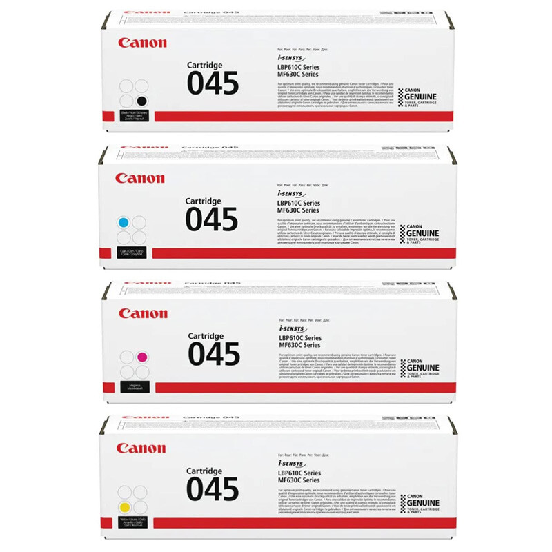 کارتریج لیزری رنگی Canon 045 بسته 4 عددی