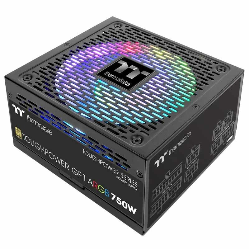 پاور ماژولار 750 وات ترمالتیک Thermaltake Toughpower GF1 ARGB Gold