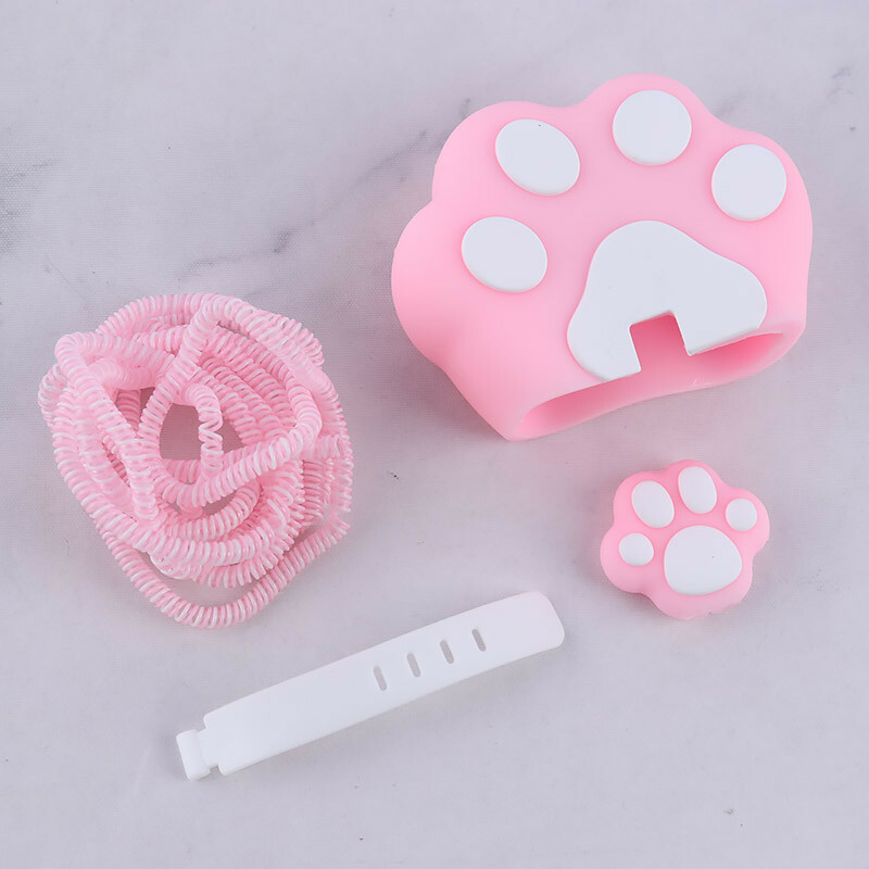 ست محافظ کابل و کلگی شارژر سامسونگ طرح ردپا