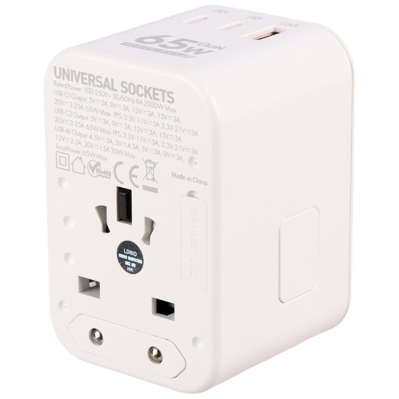 شارژر دیواری 65 وات الدینو Z6 QC3.0 PD 5A