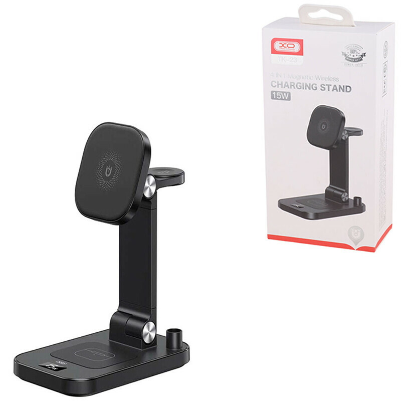 شارژر بی سیم فست شارژ و استند رومیزی XO TK-23 15W