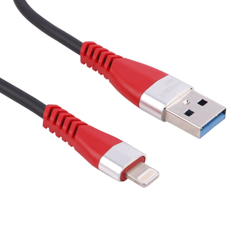 کابل لایتنینگ فست شارژ 2.4 آمپر ایکس انرژی X-220 طول 1 متر