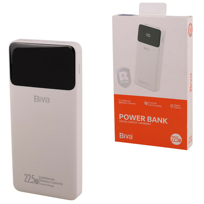 پاور بانک فست شارژ بیوا BP-020 PD 20W ظرفیت 10000 میلی آمپر ساعت