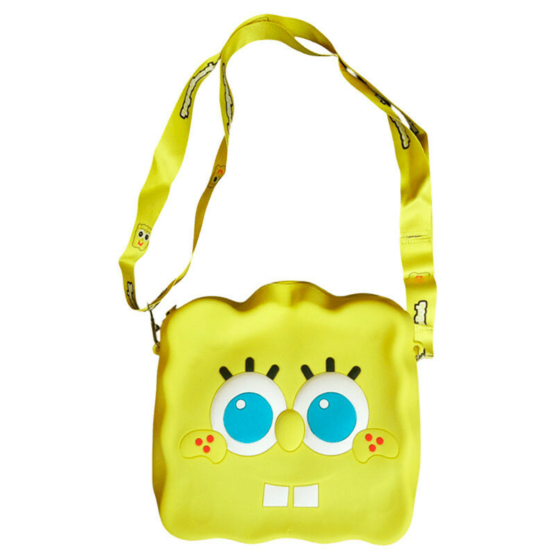 کیف فانتزی سیلیکونی باب اسفنجی + بند آویز کد 2