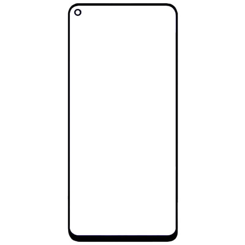 گلس تعمیراتی Samsung A21 + OCA مشکی