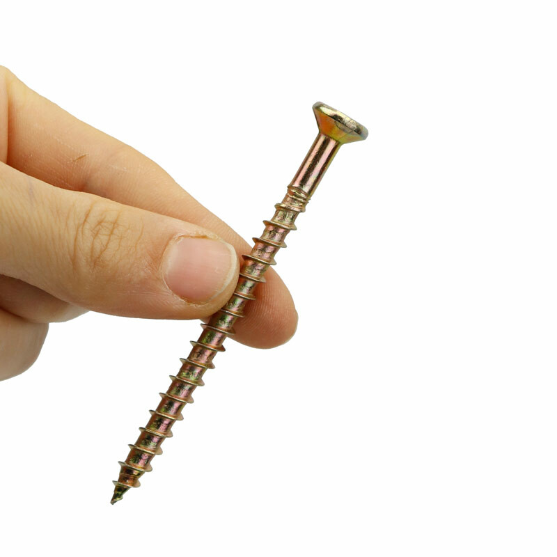 پیچ چوب ایرانی چهار سو سایز (3*12) 7٫5 سانتی متر پک 144 عددی