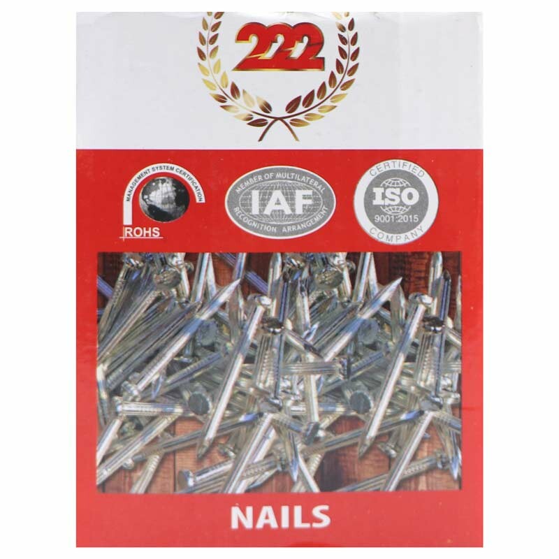 میخ فولادی NAILS222 5cm بسته 1000 گرمی