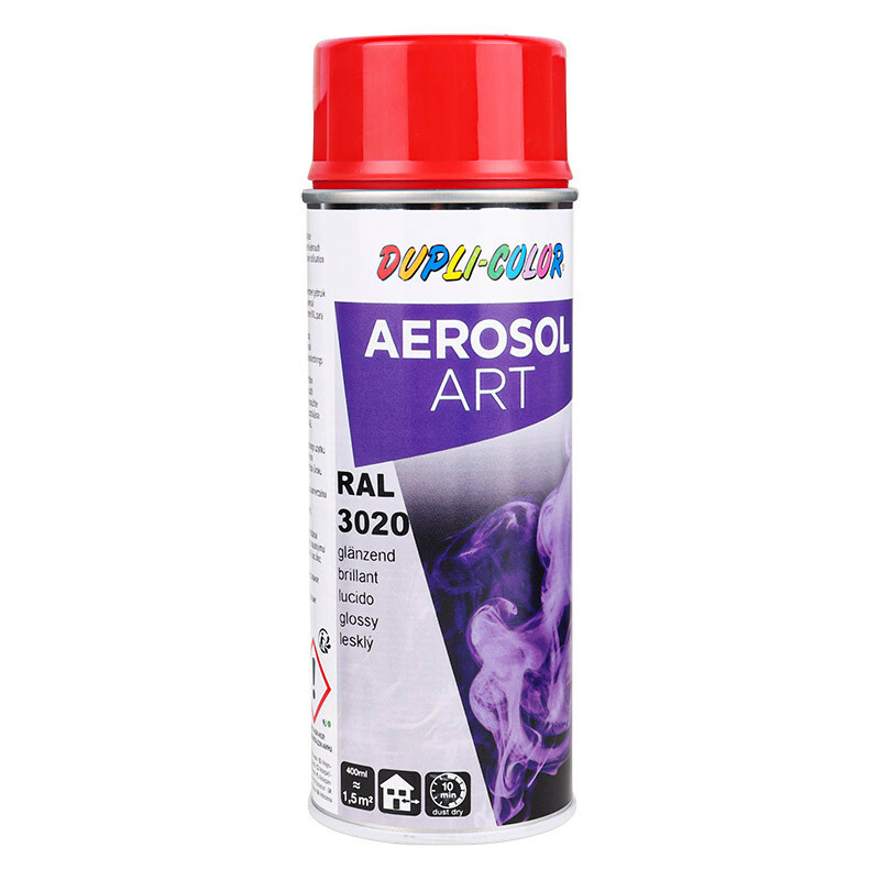 اسپری رنگ قرمز Dupli-Color Aerosol Art RAL 3020 400ml