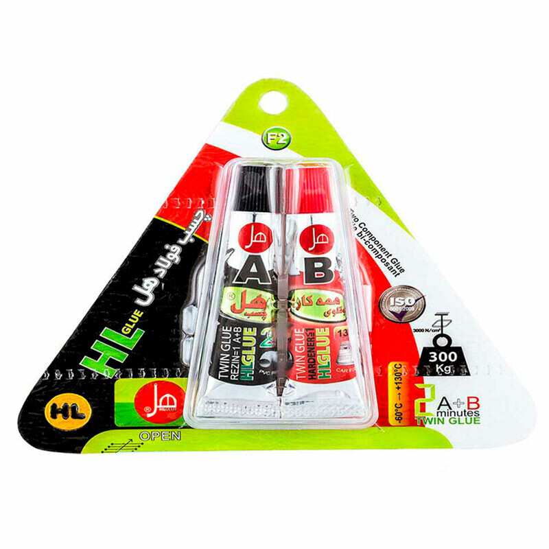 چسب دوقلو فولاد هل F2 حجم 14 میلی لیتر