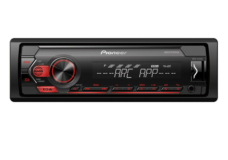 Pioneer MVH-S125UI ضبط پایونیر 125