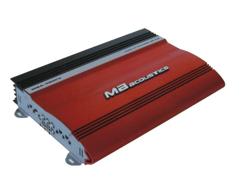 MBA 480FX آمپلی فایر ام بی آکوستیک