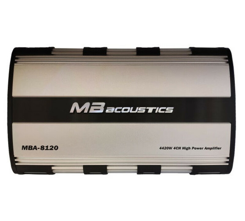 MBacoustics MBA-8120 آمپلی فایر چهار کانال 8120