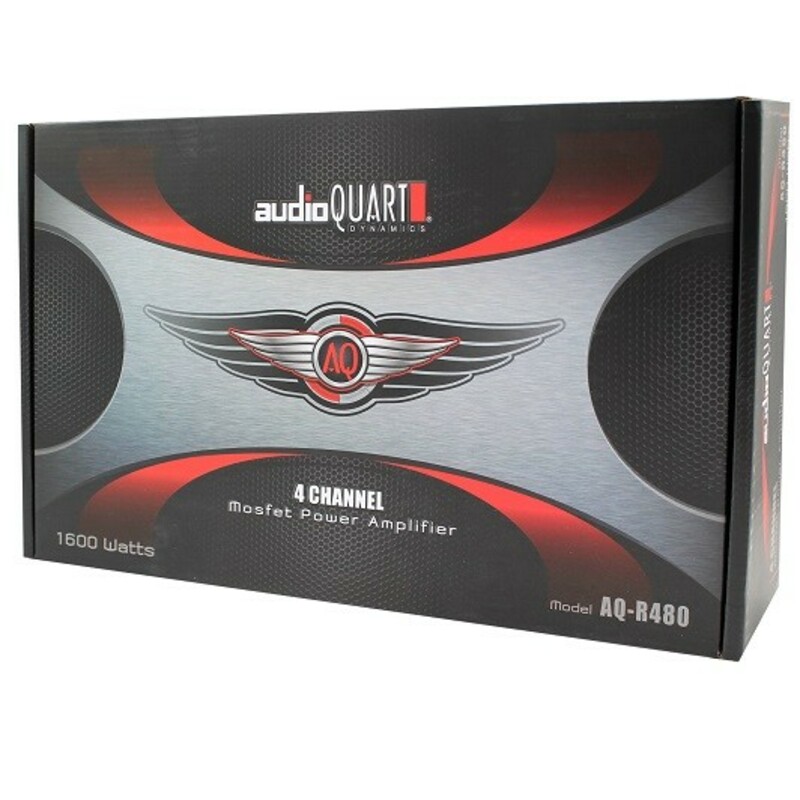 AUDIO QUART AQ-R480 آمپلی فایر 4 کانال آدیو کوآرت