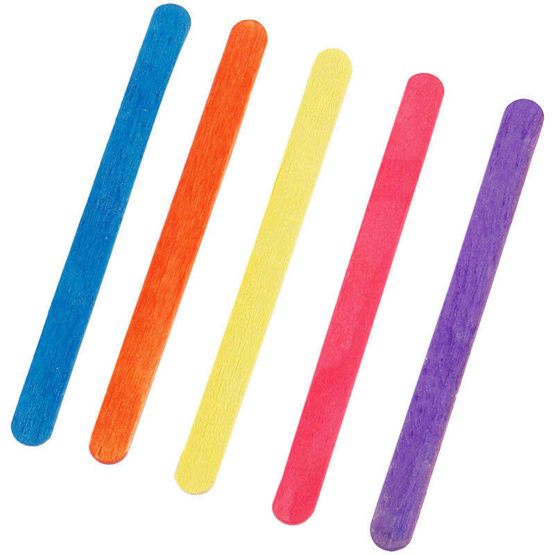 چوب بستنی کوچک رنگی