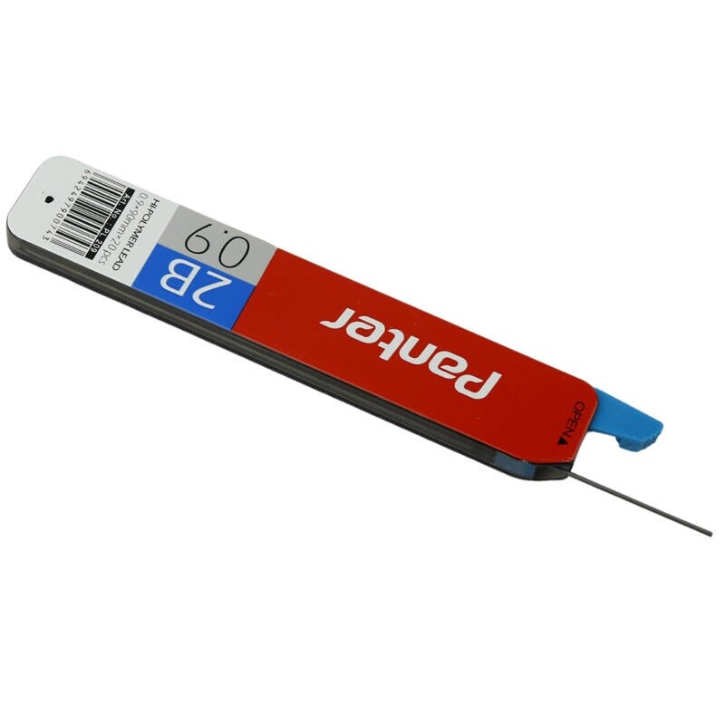 نوک مداد نوکی Panter PL209 0.9mm 2B بسته 12 عددی