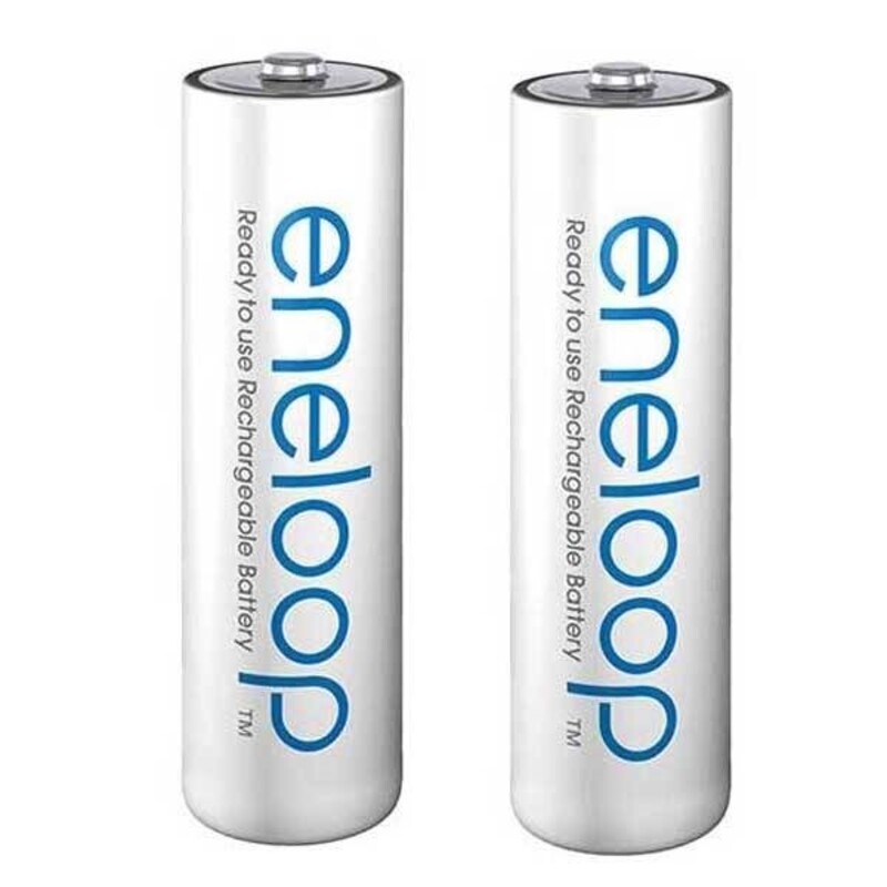 باتری دوتایی قلمی شارژی Panasonic Eneloop BK-3MCCE AA 2000mAh